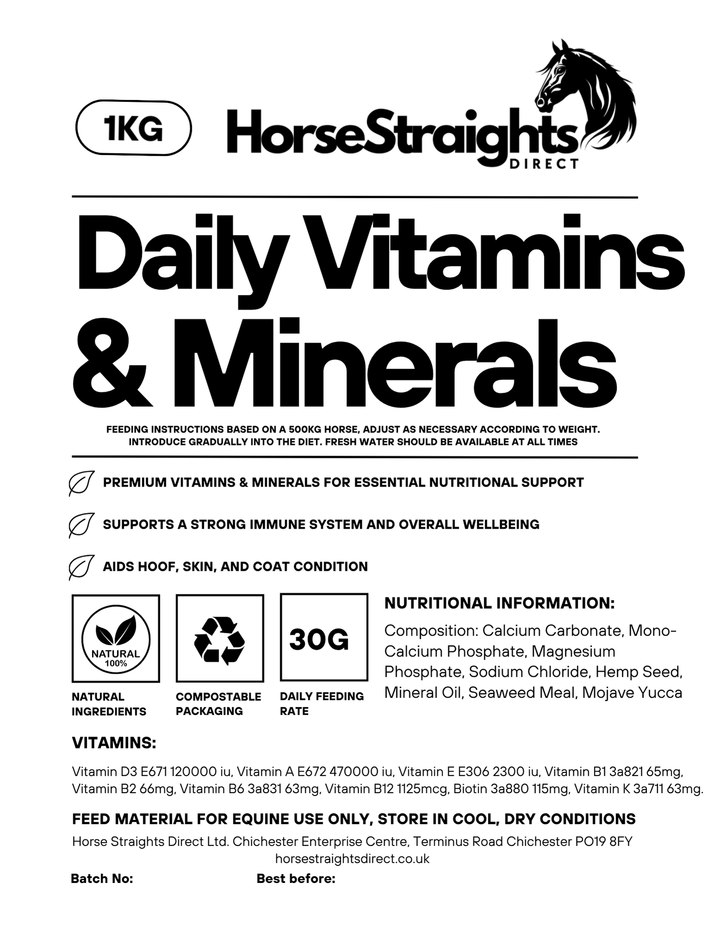 Tägliche Vitamine und Mineralien